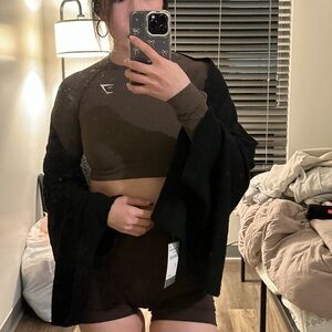 Black oversized bolero